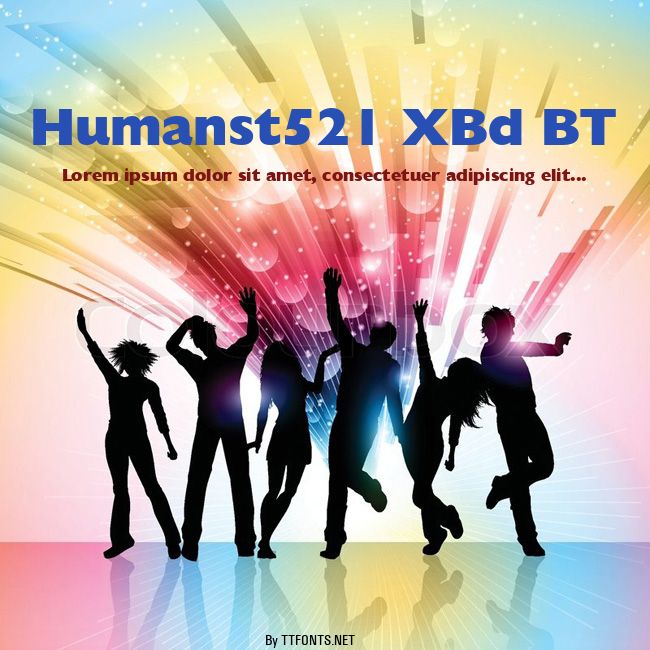 Humanst521 XBd BT example