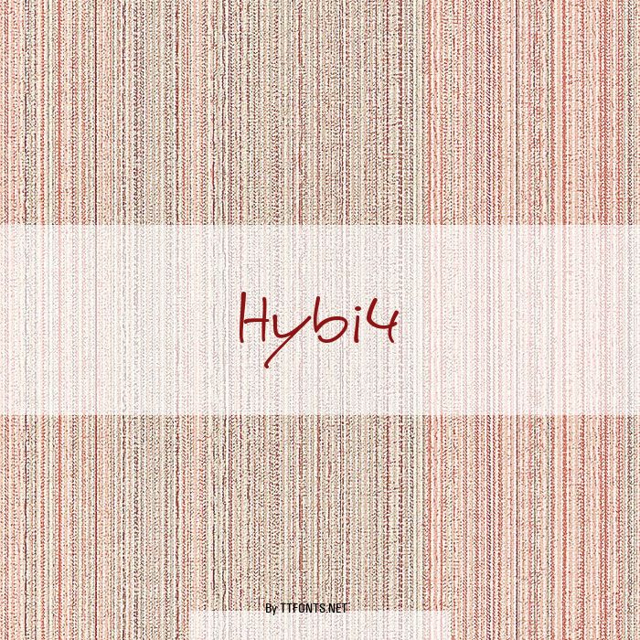 Hybi4 example