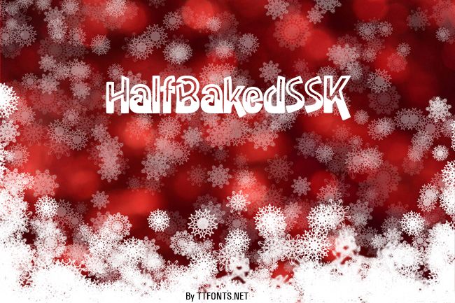 HalfBakedSSK example