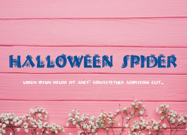 Halloween Spider example