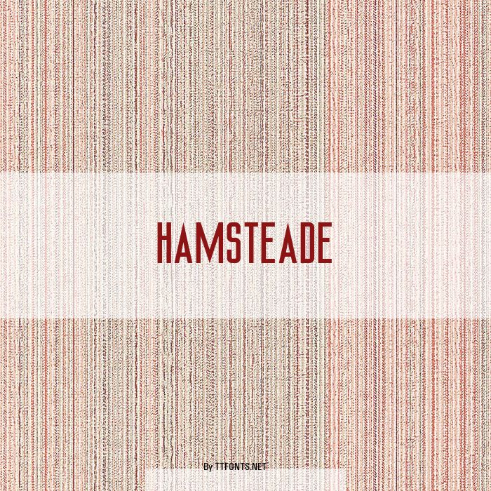 Hamsteade example