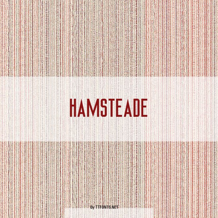 Hamsteade example