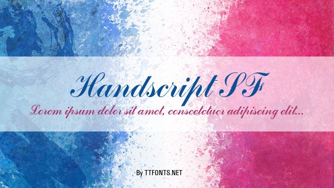 Handscript SF example