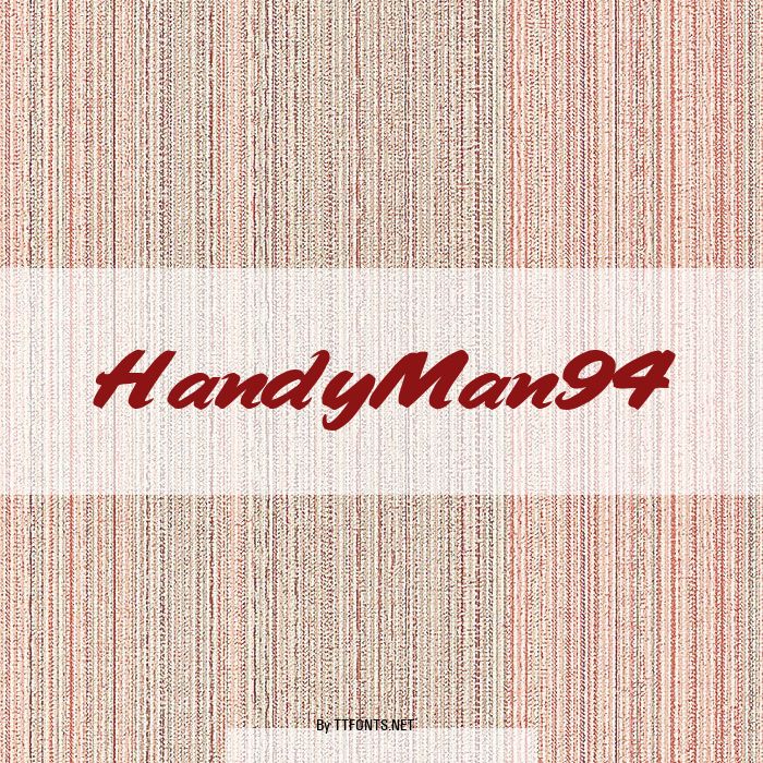 HandyMan94 example