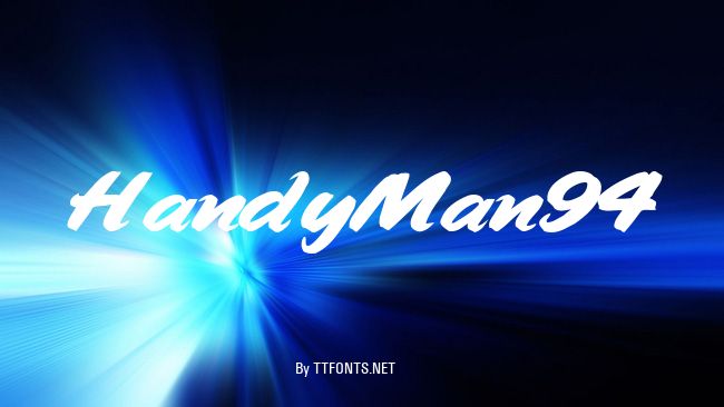 HandyMan94 example