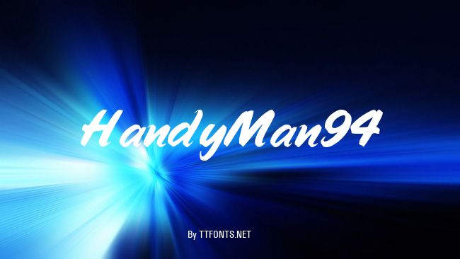 HandyMan94 example