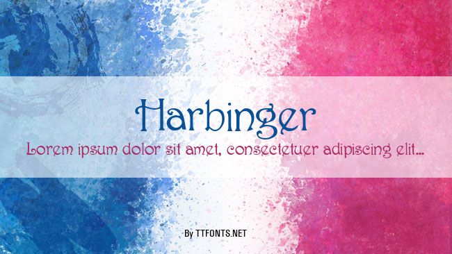 Harbinger example