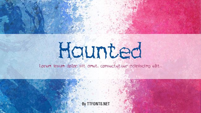 Haunted example