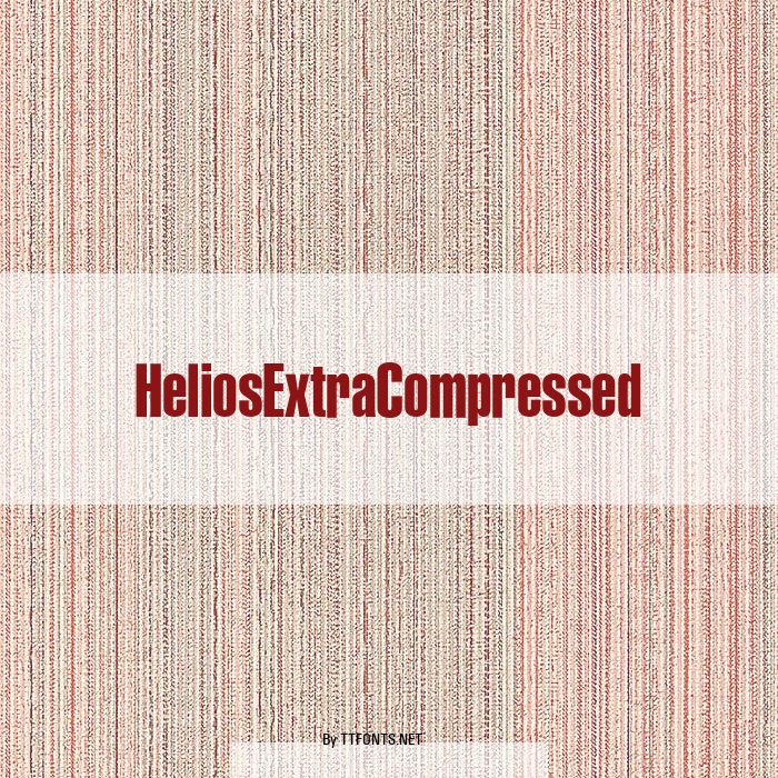 HeliosExtraCompressed example