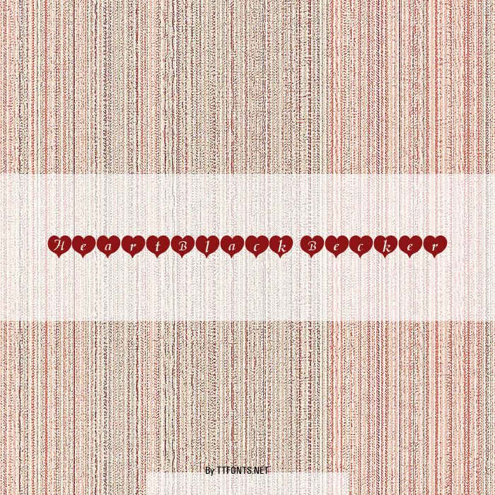 HeartBlack Becker example