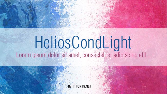 HeliosCondLight example