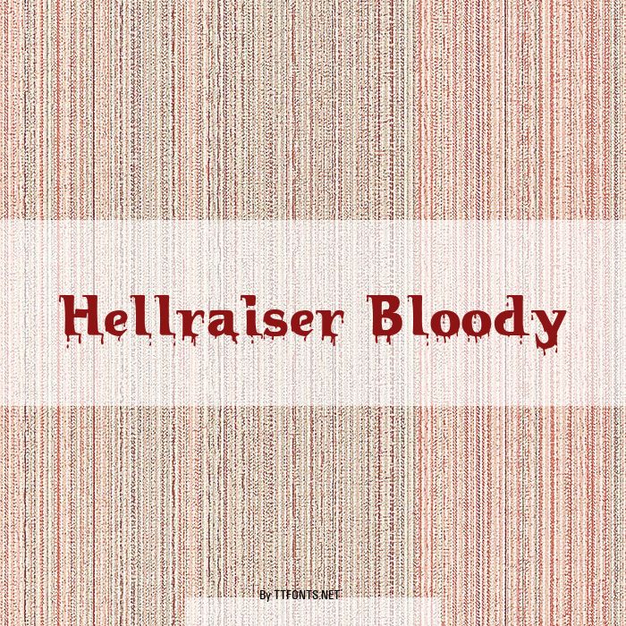 Hellraiser Bloody example