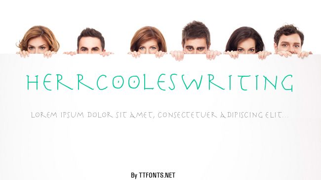 HerrCoolesWriting example