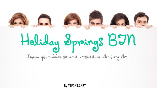 Holiday Springs BTN example