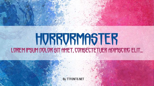 Horrormaster example
