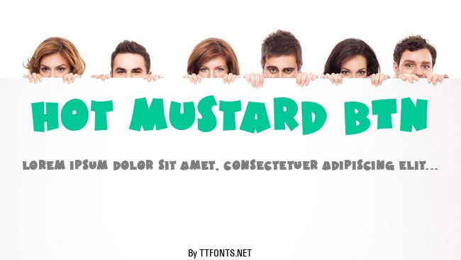 Hot Mustard BTN example