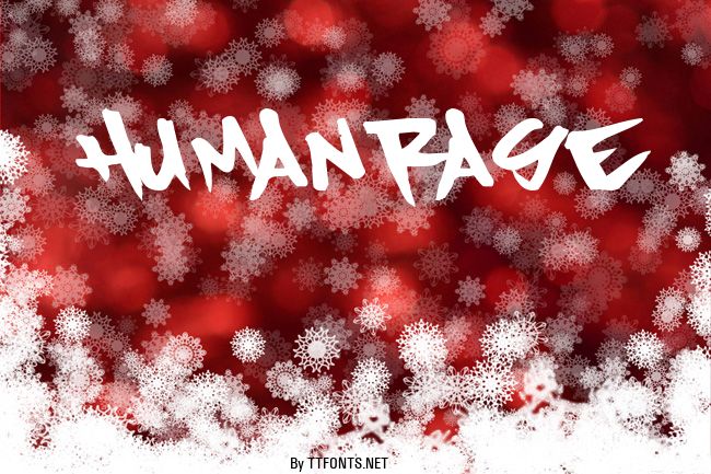 HumanRase example