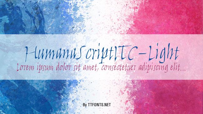 HumanaScriptITC-Light example
