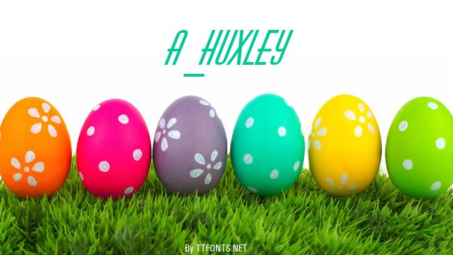 a_Huxley example