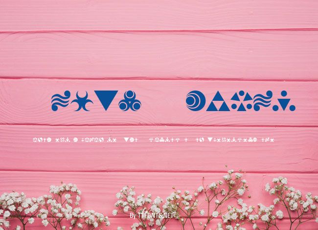 Hylian Symbols example