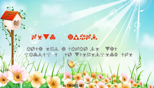 Hylian Symbols example