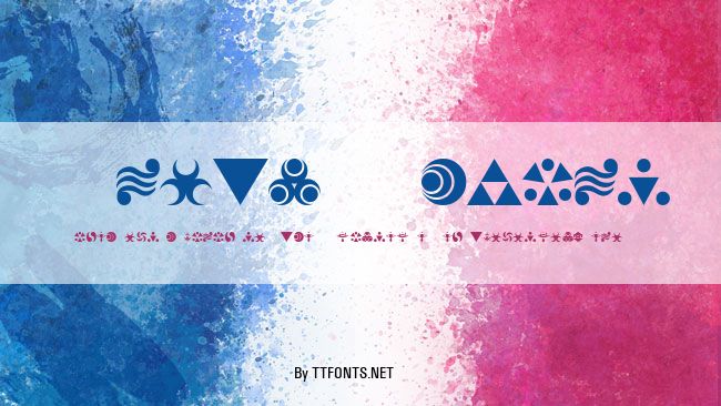 Hylian Symbols example