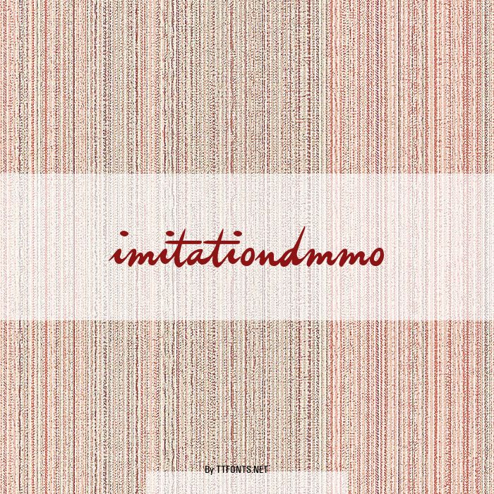 imitationDemo example