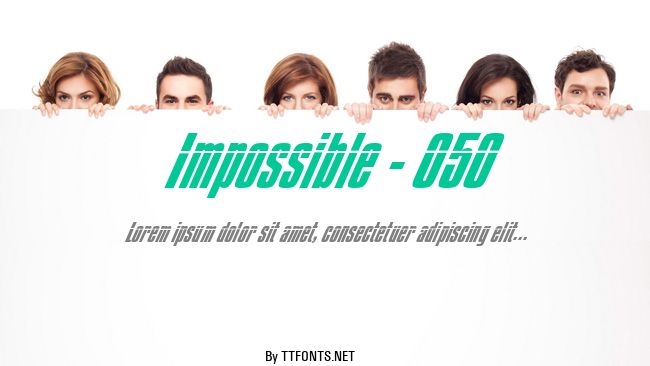Impossible - 050 example
