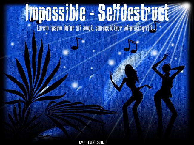 Impossible - Selfdestruct example
