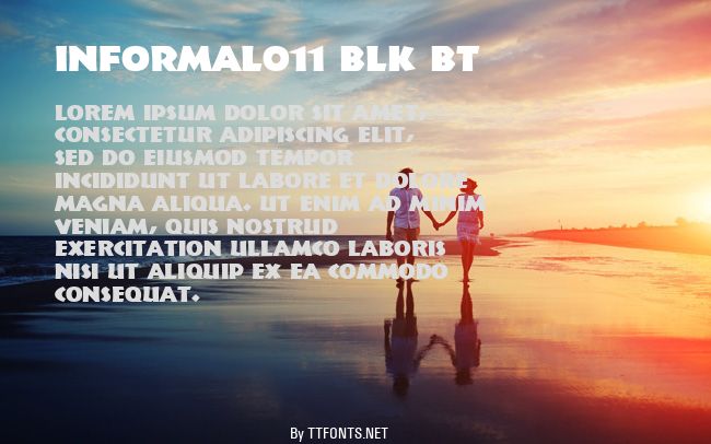 Informal011 Blk BT example
