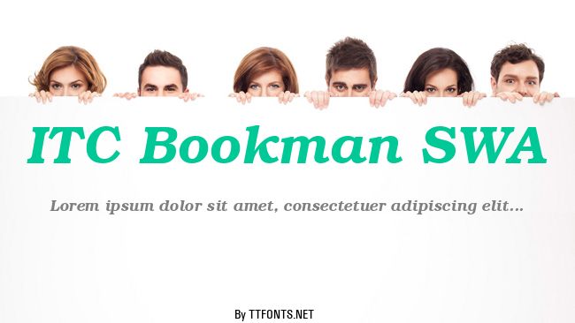 ITC Bookman SWA example