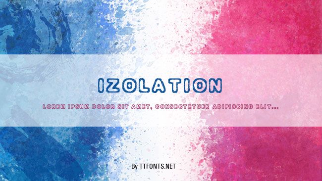Izolation example