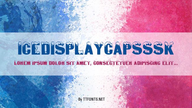 IceDisplayCapsSSK example