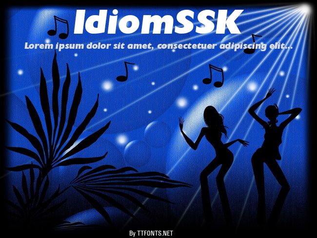 IdiomSSK example