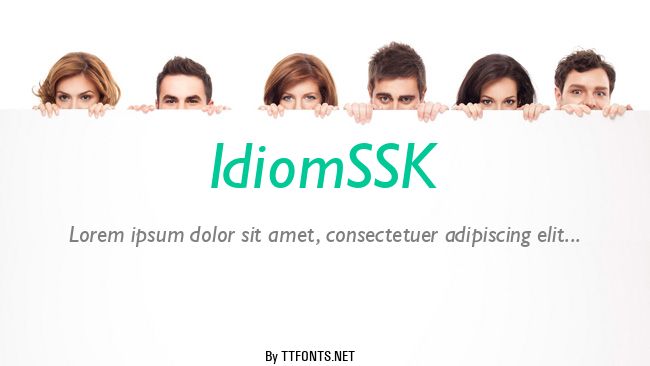 IdiomSSK example