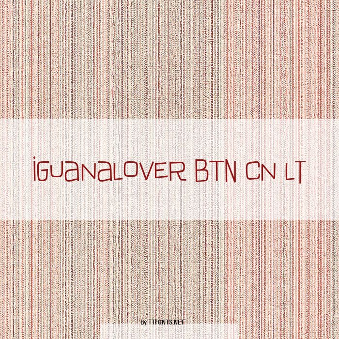 IguanaLover BTN Cn Lt example