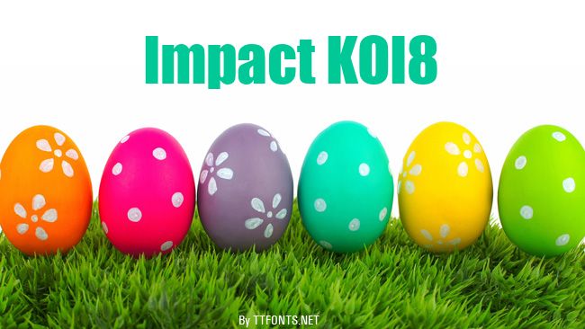 Impact KOI8 example