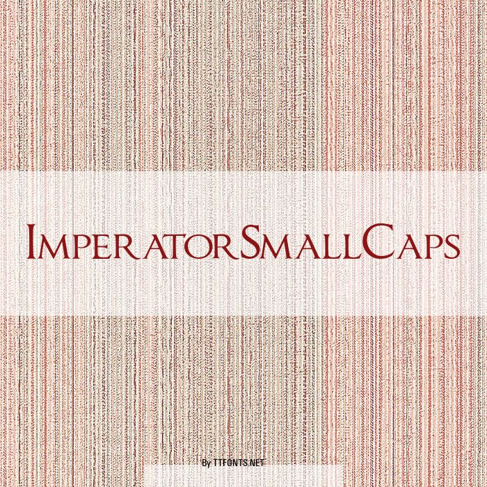 ImperatorSmallCaps example