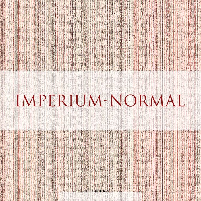 Imperium-Normal example