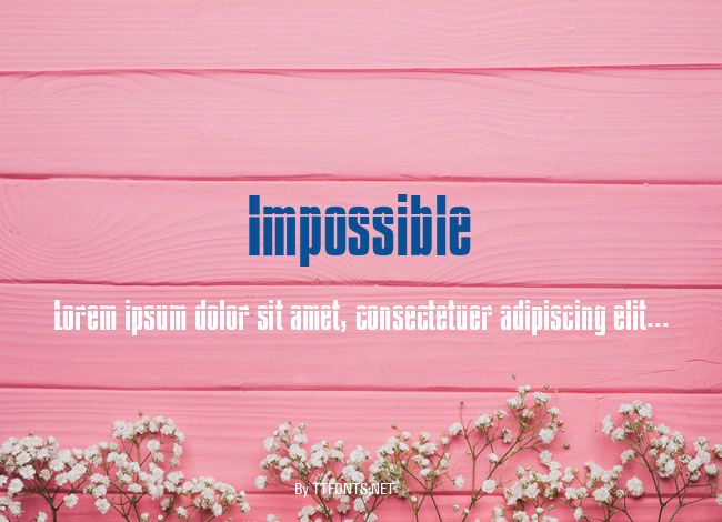 Impossible example