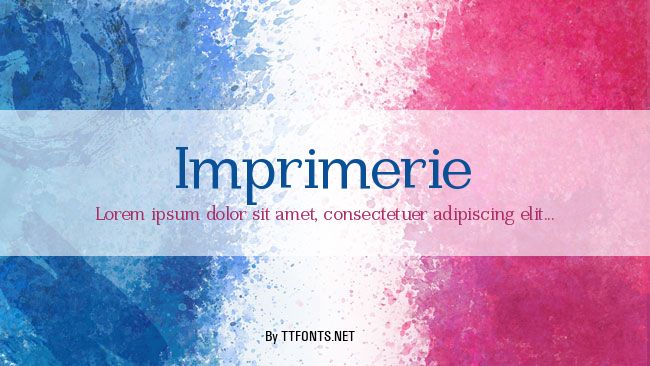 Imprimerie example