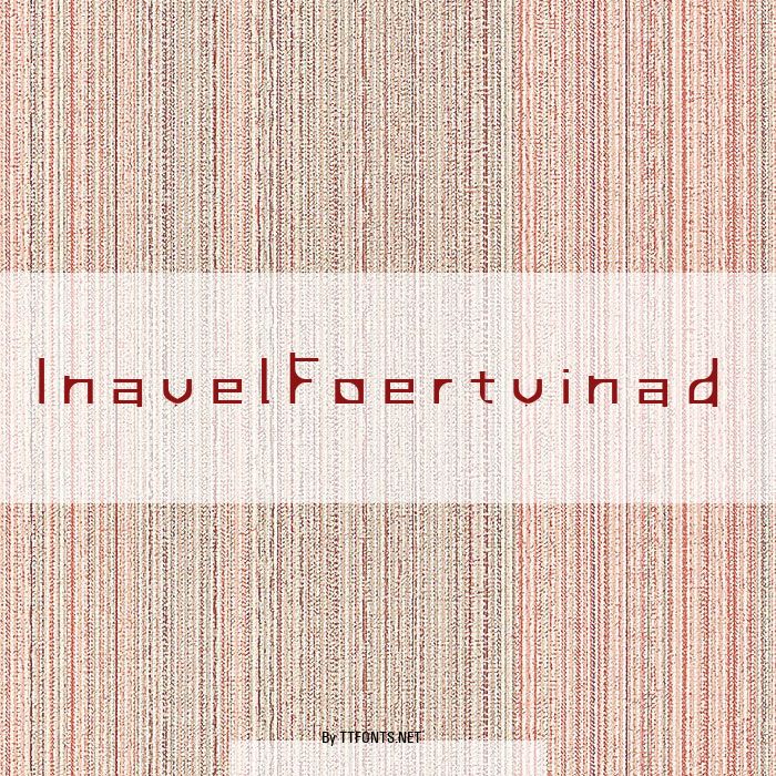 InavelFoertvinad example