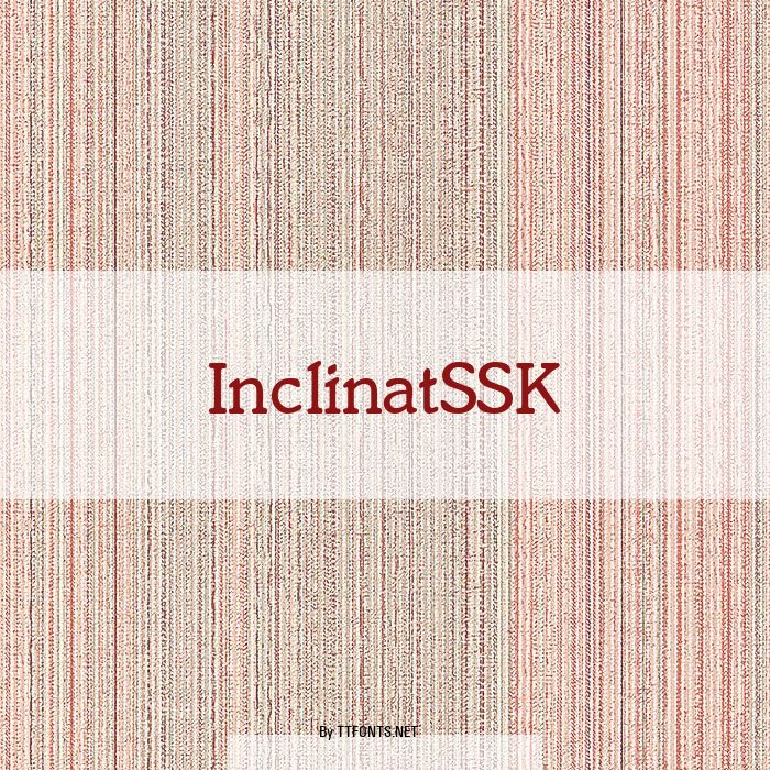 InclinatSSK example