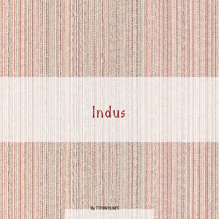 Indus example