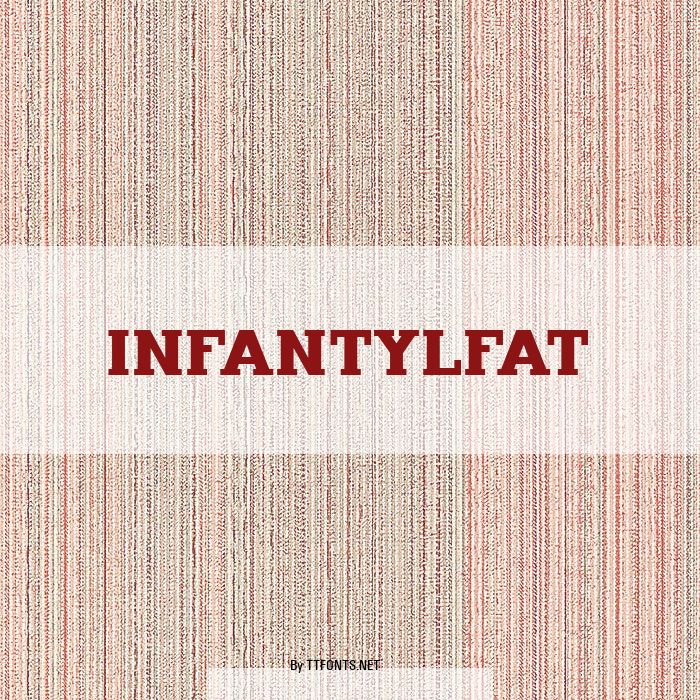 InfantylFat example