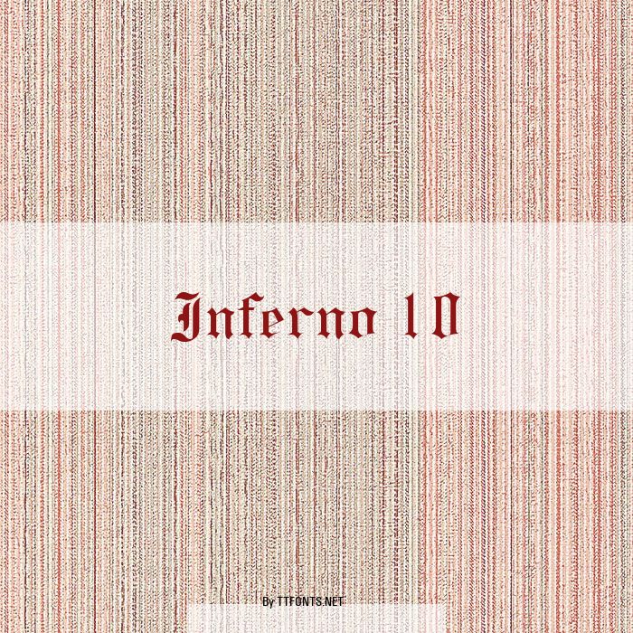 Inferno 10 example