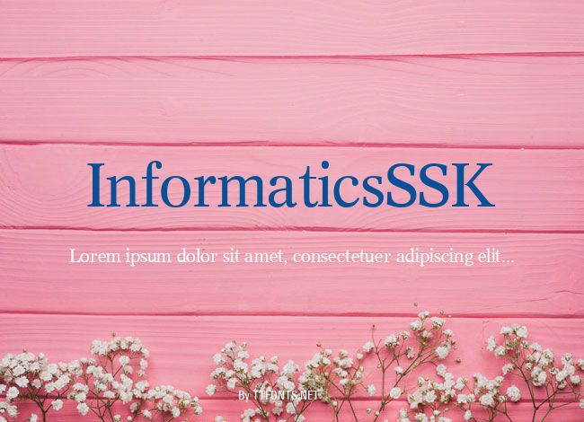 InformaticsSSK example