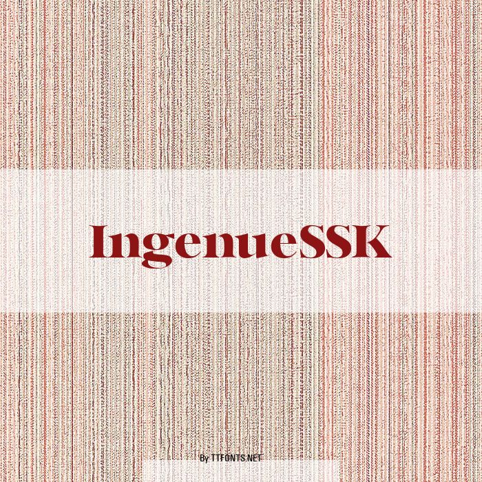 IngenueSSK example