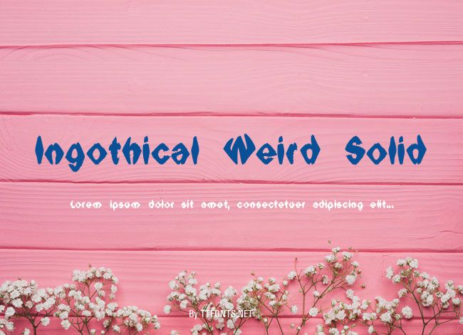 Ingothical Weird Solid example