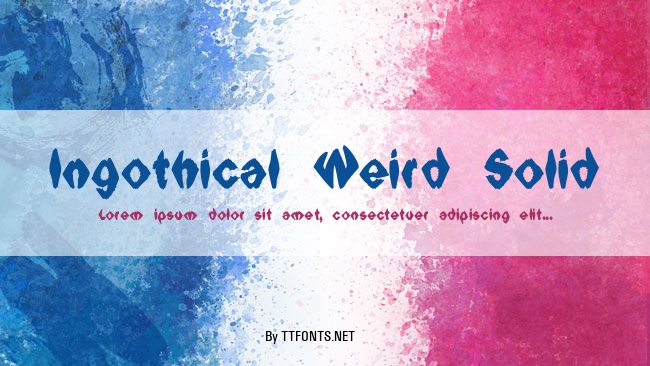 Ingothical Weird Solid example